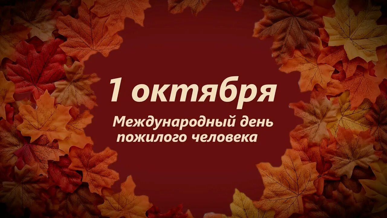 В нашем учреждении к 1 октября запланирован ряд мероприятий посвященных Международному дню пожилых людей